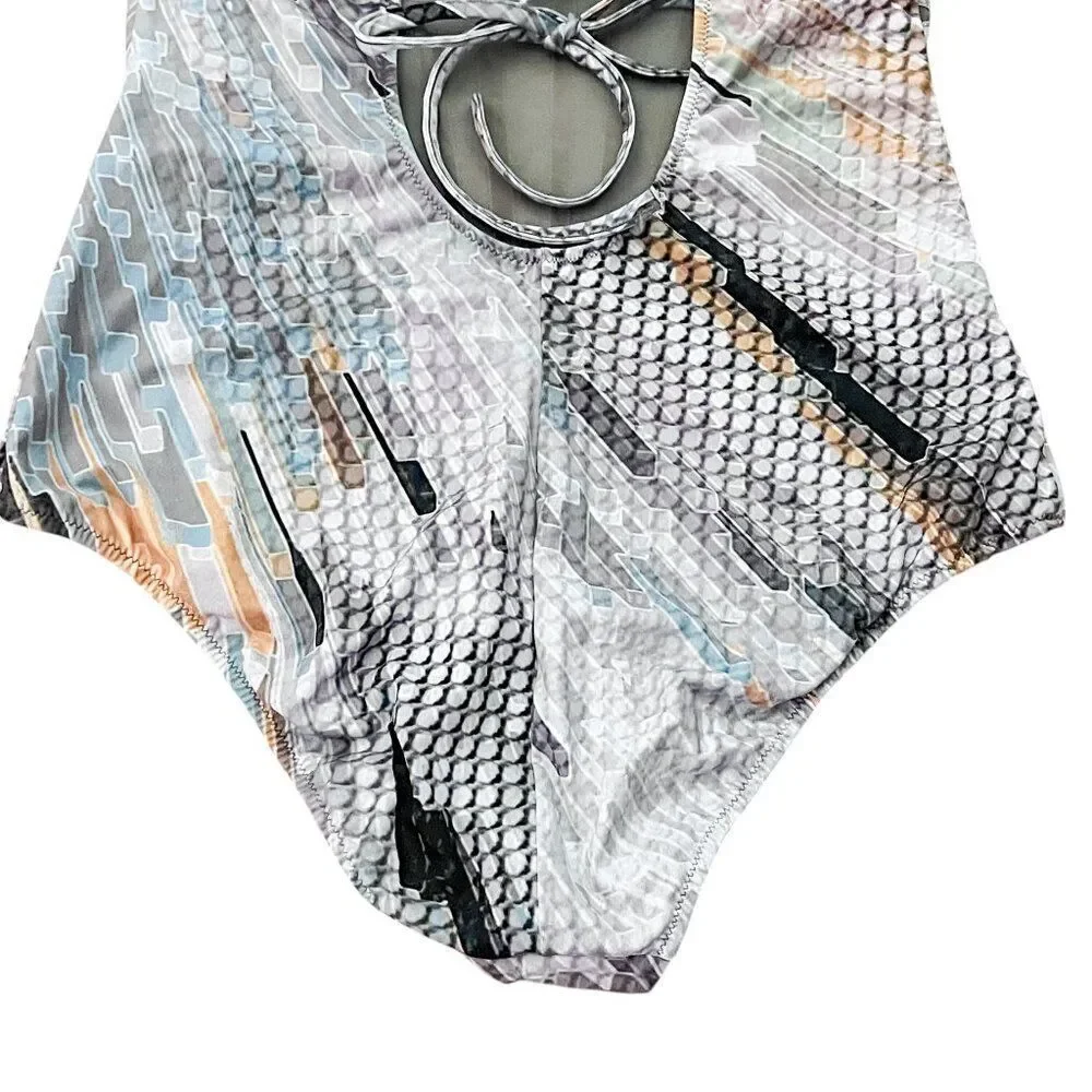 La Perla Mesh Paneled Jaisalmer One Piece Swimsuit Size 40 US 12 - Picture 6 of 11